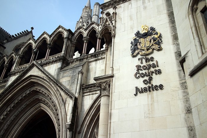 Royal Courts of Justice in London