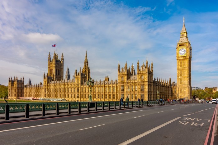 Houses of Parliament from Westminster Bridge