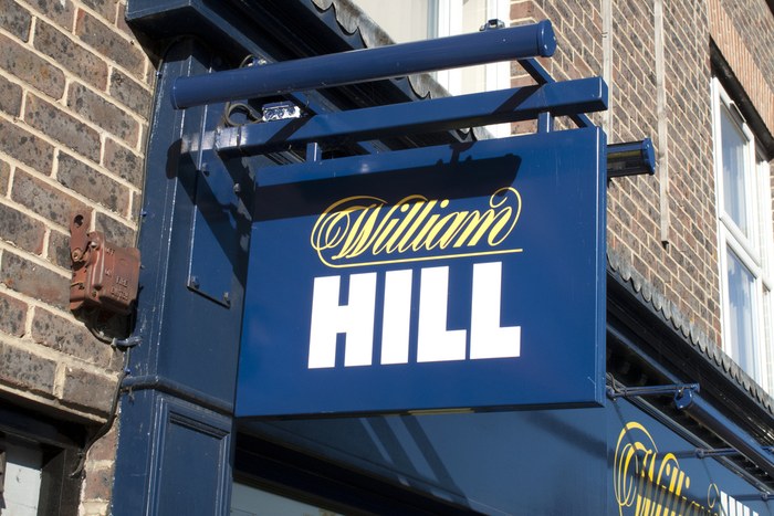 William Hill Shop Sign