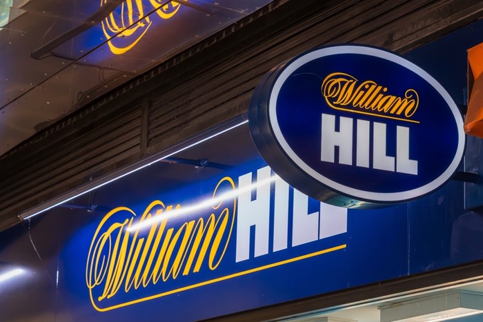 William Hill Shop Sign