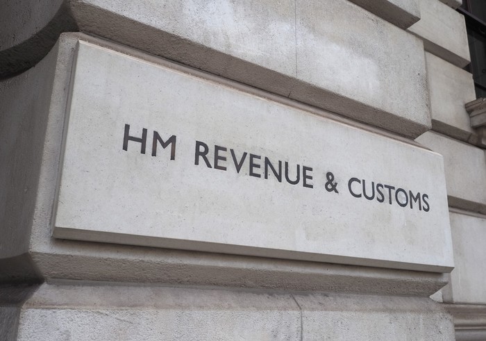 HMRC Stone Sign
